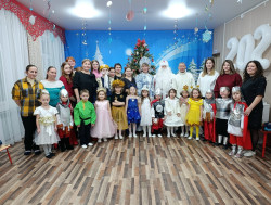 Новый год в старшей группе.